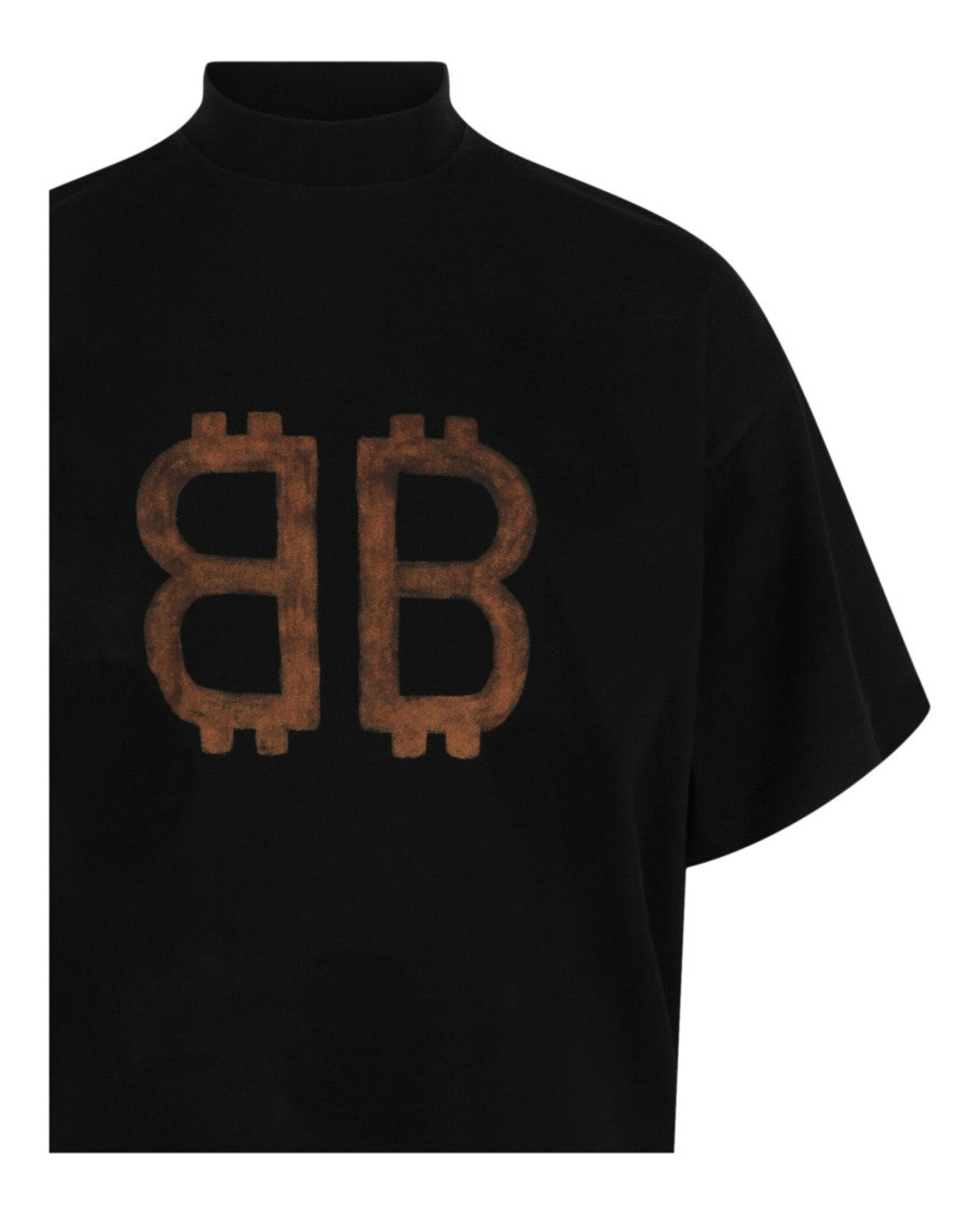 Balenciaga Crypto Bleach Vintage Oversized T-Shirt