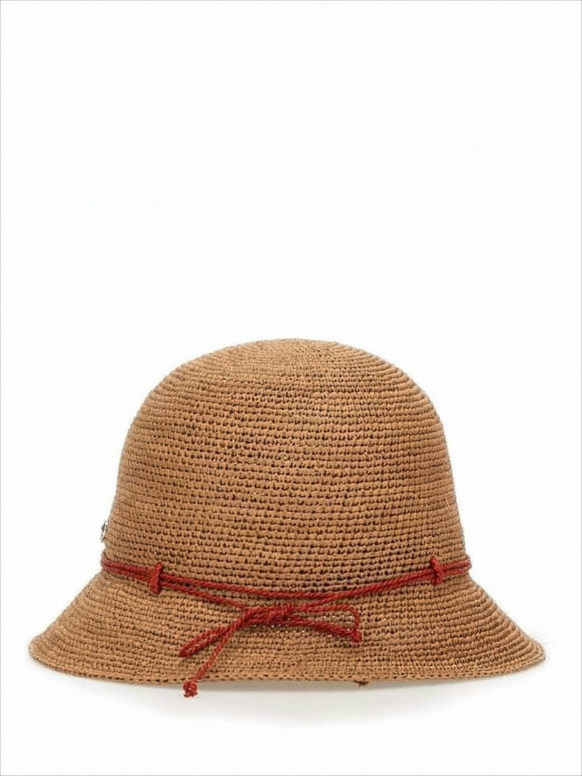 Helen Kaminski Finely Woven Raffia Bucket Hat