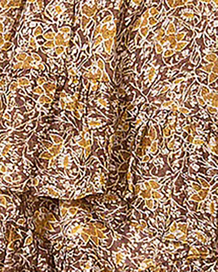 Isabel Marant Étoile Floral Print Flared Shorts With Ruffled Hemline