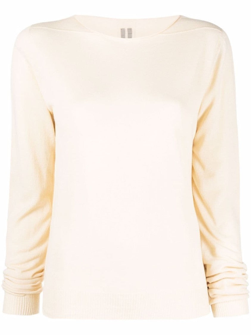 Rick Owens Biker Round Neck Sweater
