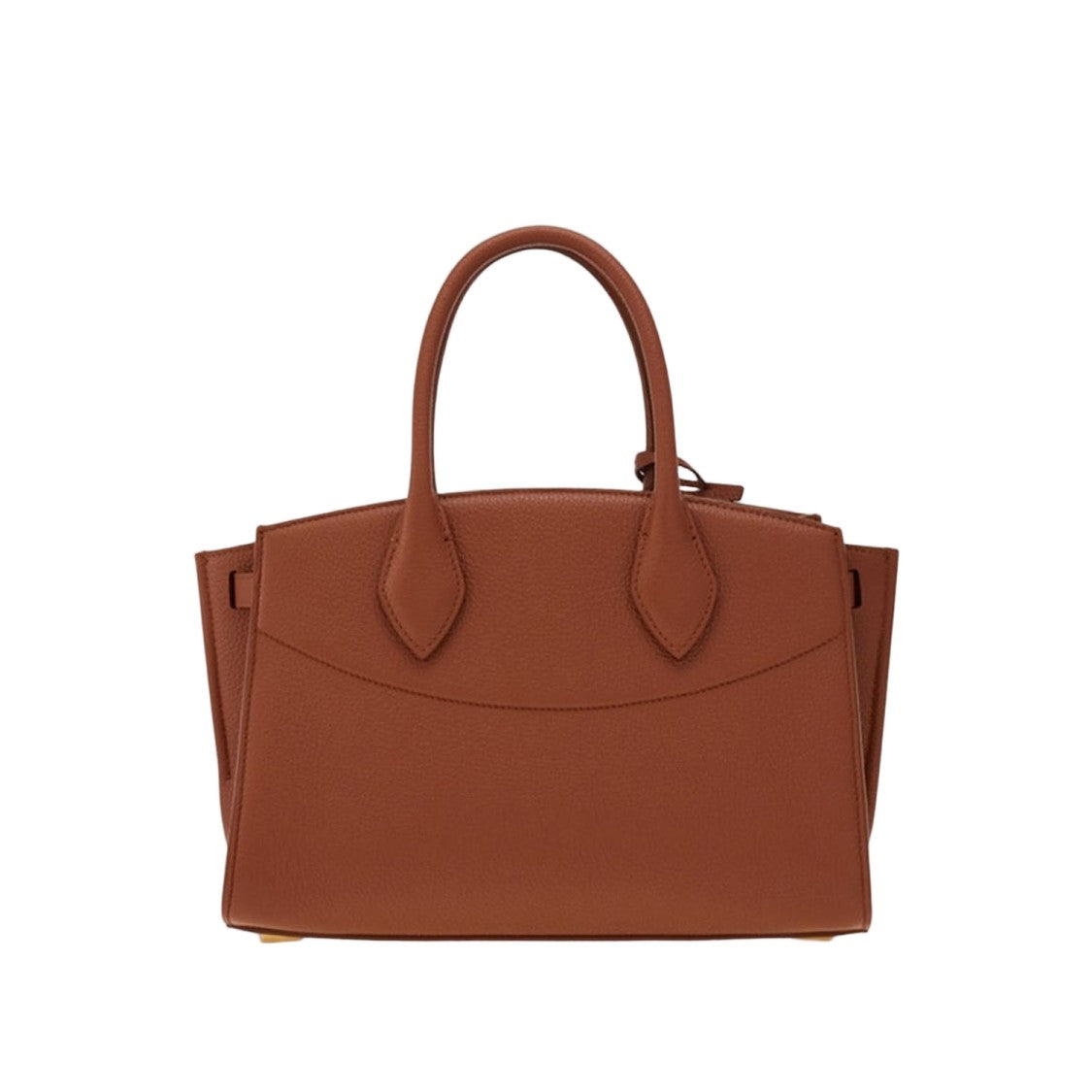 Salvatore Ferragamo Hammered Leather Handbag