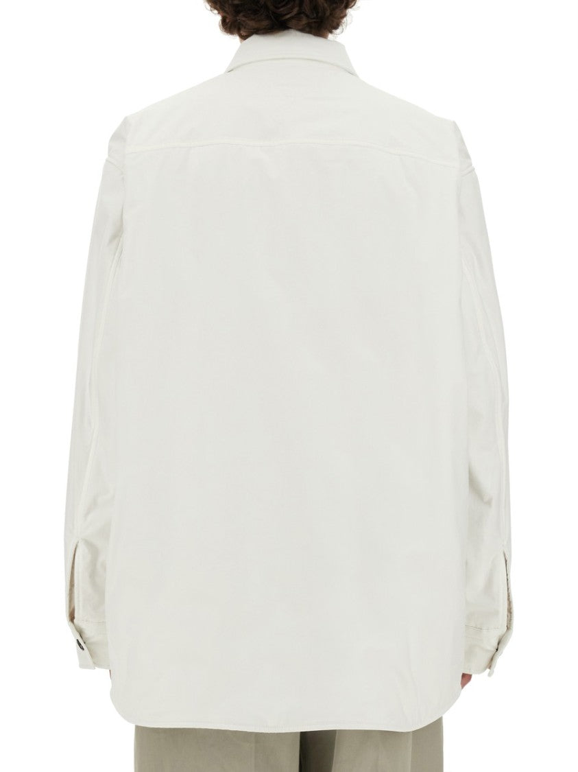 Bottega Veneta Quilted Oversized Padded Jacket With High Collar