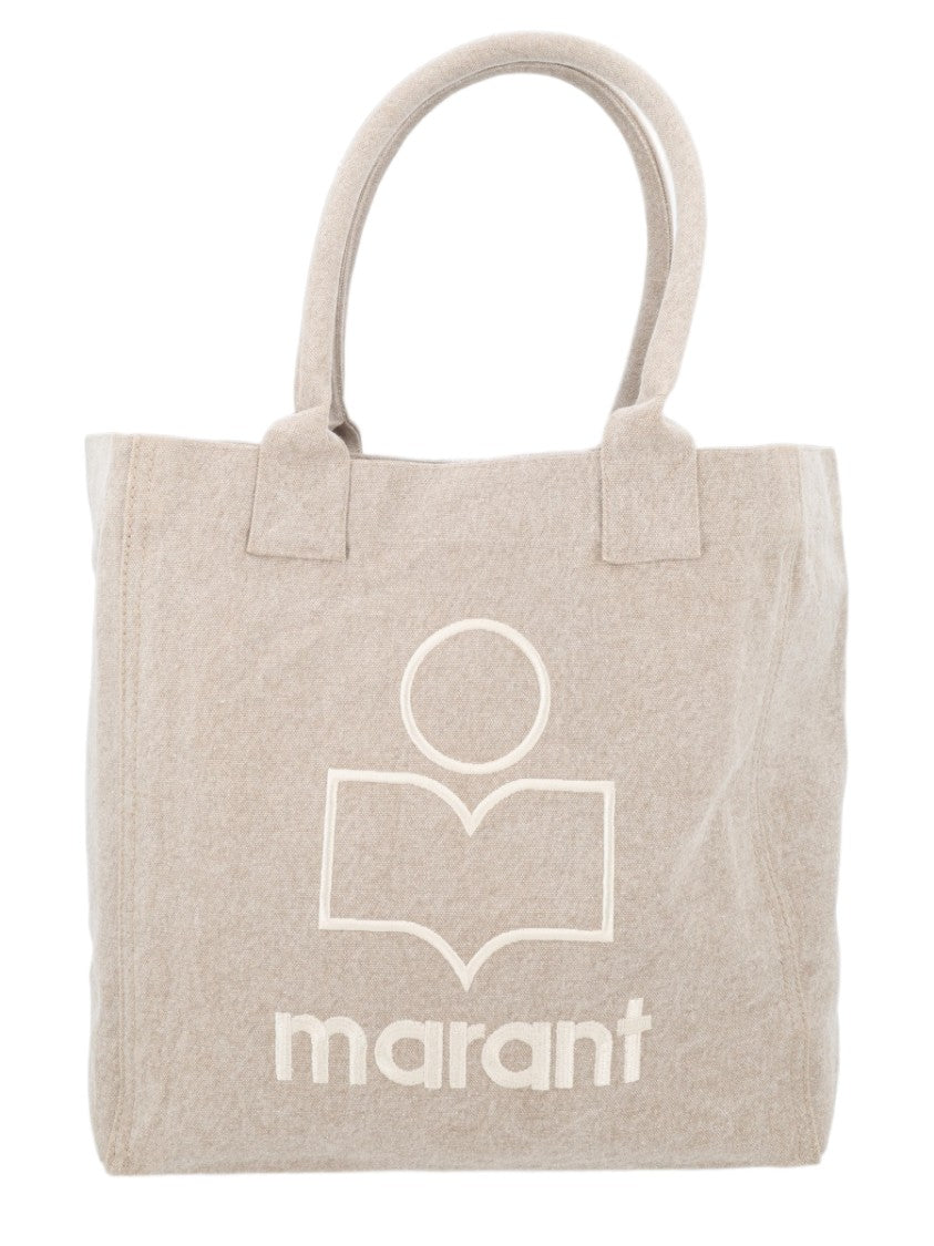 Isabel Marant Cotton Tote Bag With Subtle Logo And Minimalist Design