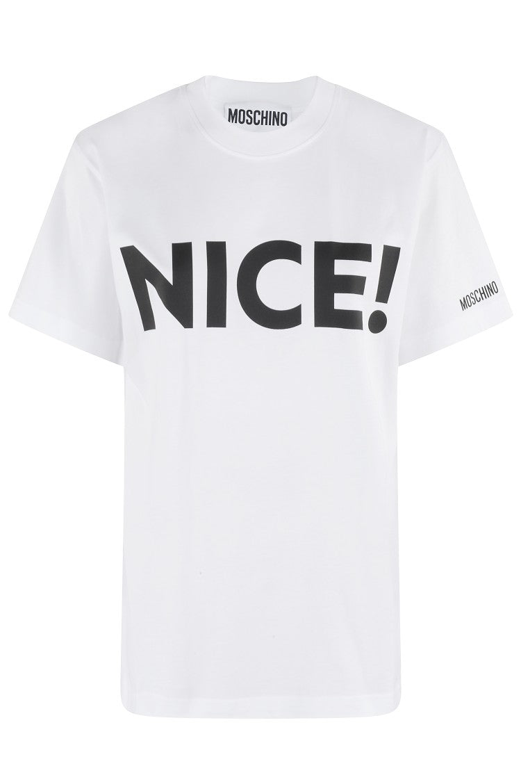 Moschino White Nice T-Shirt