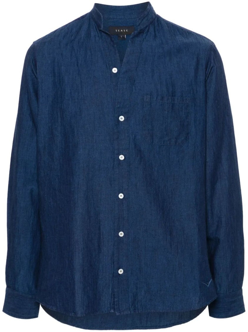 Sease `Fish Tail` Denim Shirt