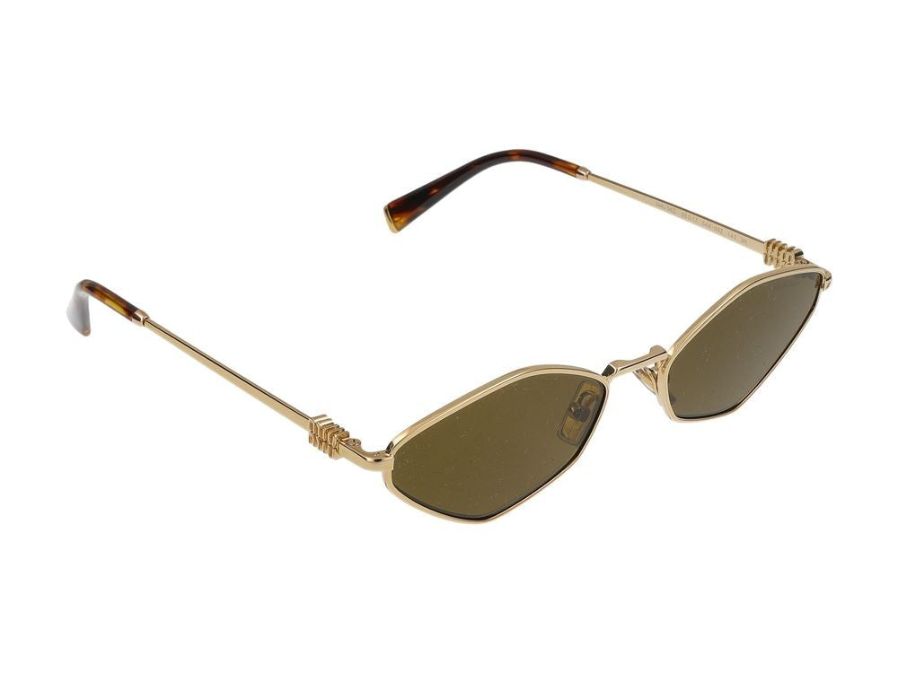 Miu Miu Olive 0Mu 56Zs Metal Sunglasses
