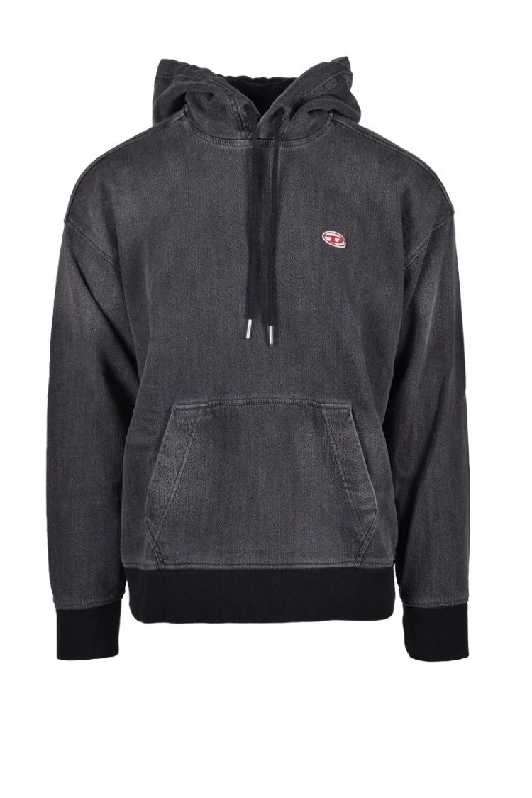 Diesel Stretch Crewneck Sweatshirt - Black