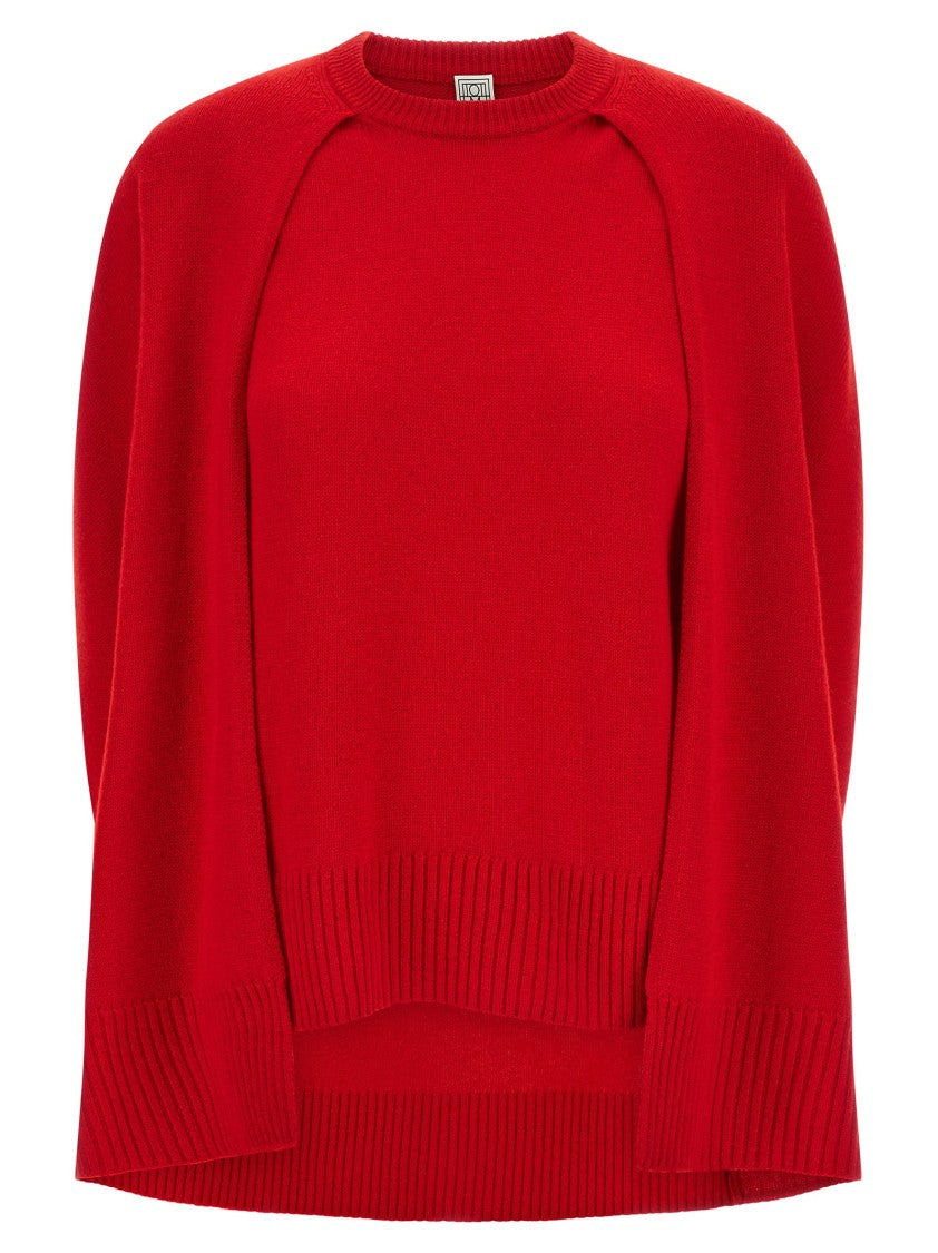Totême 'Crew Cape Knit' Sweater