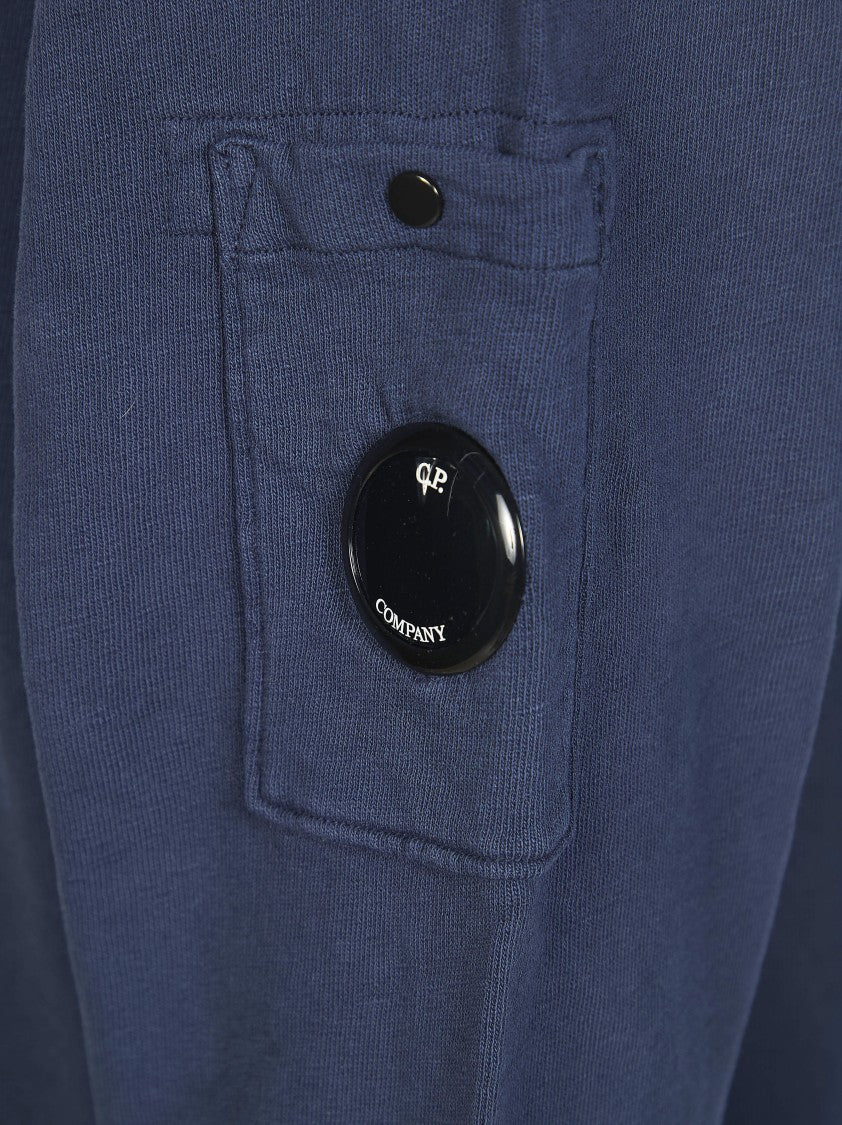 C.P. Company Crewneck Delave Sleeve Pocket Sweatshirt
