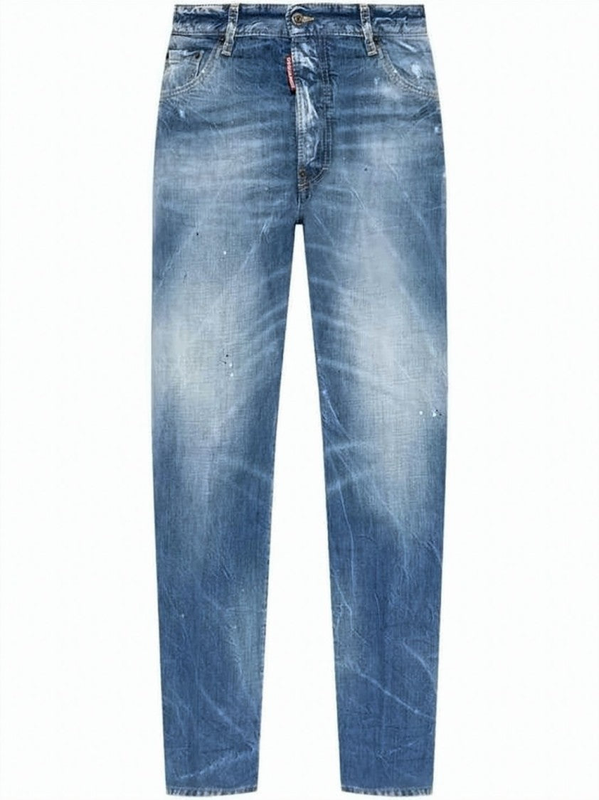 Dsquared2 Faded Blue Denim Pants