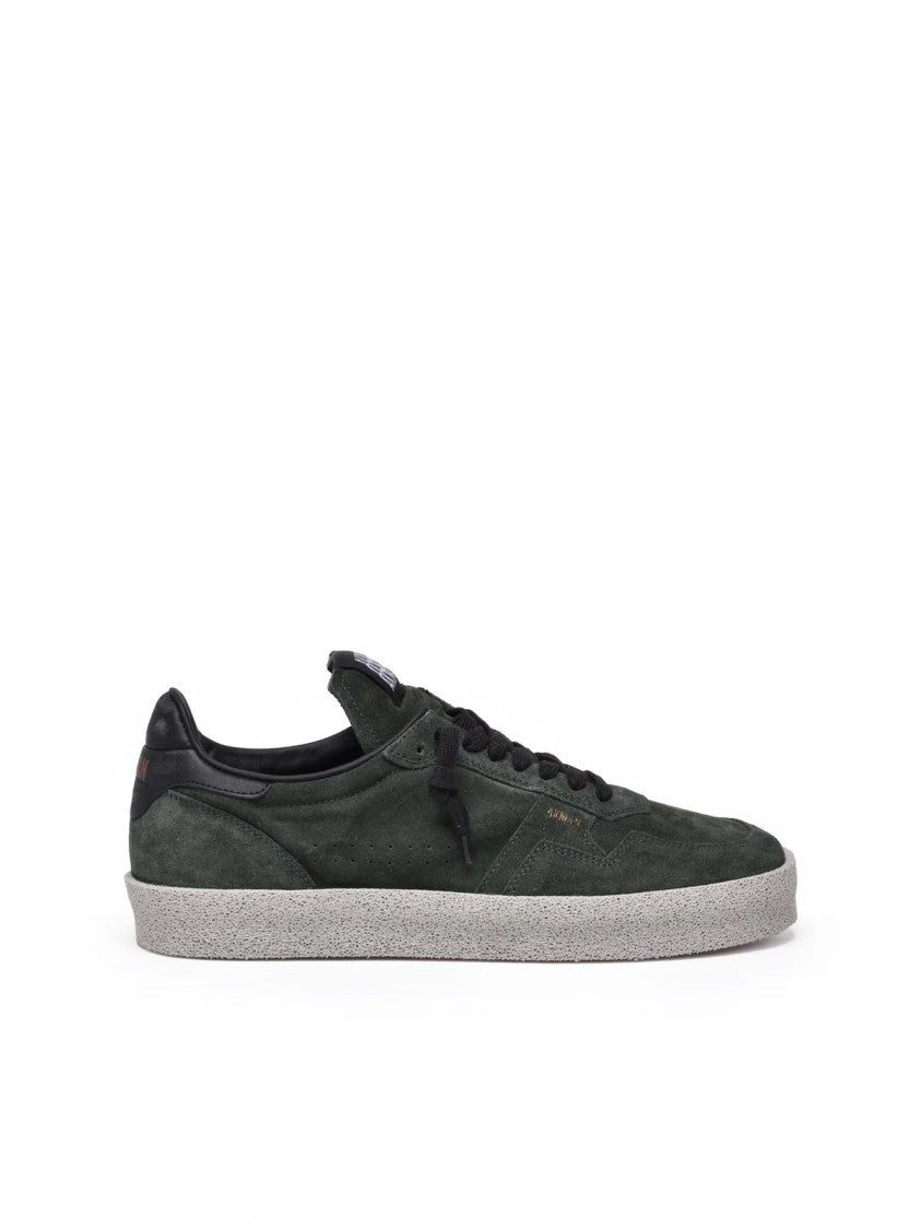 Akman Forest Green Suede Classic Sneakers