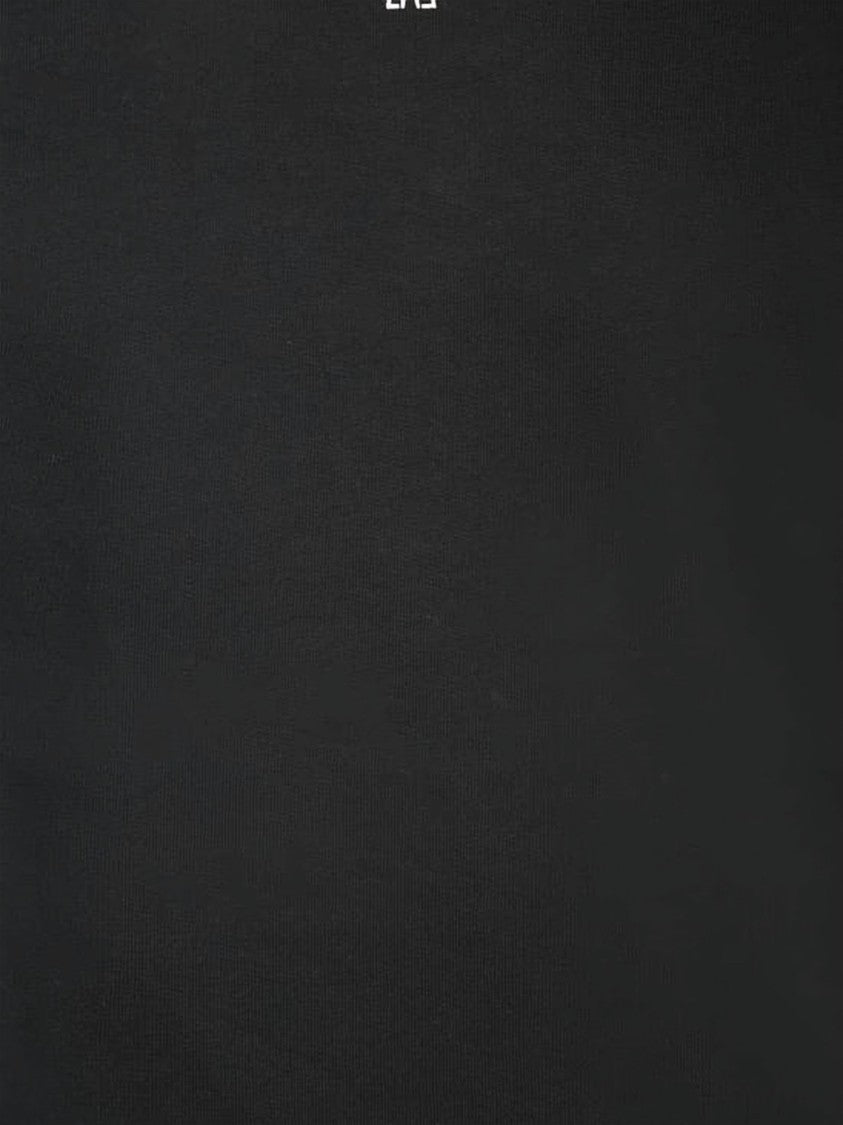 Moncler Cropped Black Short-Sleeve Moncler T-Shirt