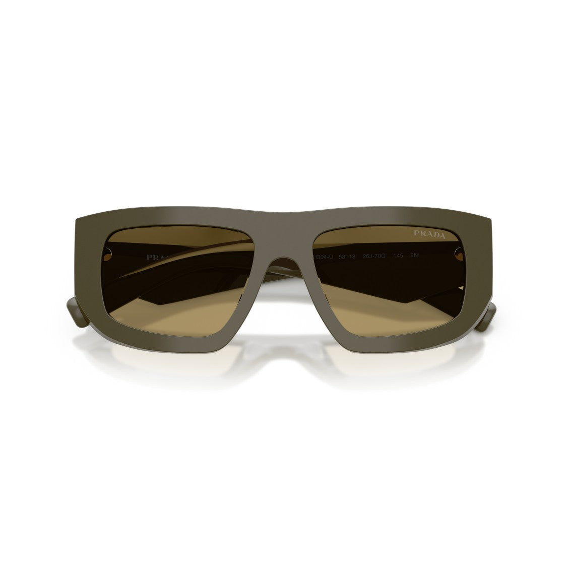 Prada 0Pr D04su Oversized Rectangular Acetate Sunglasses
