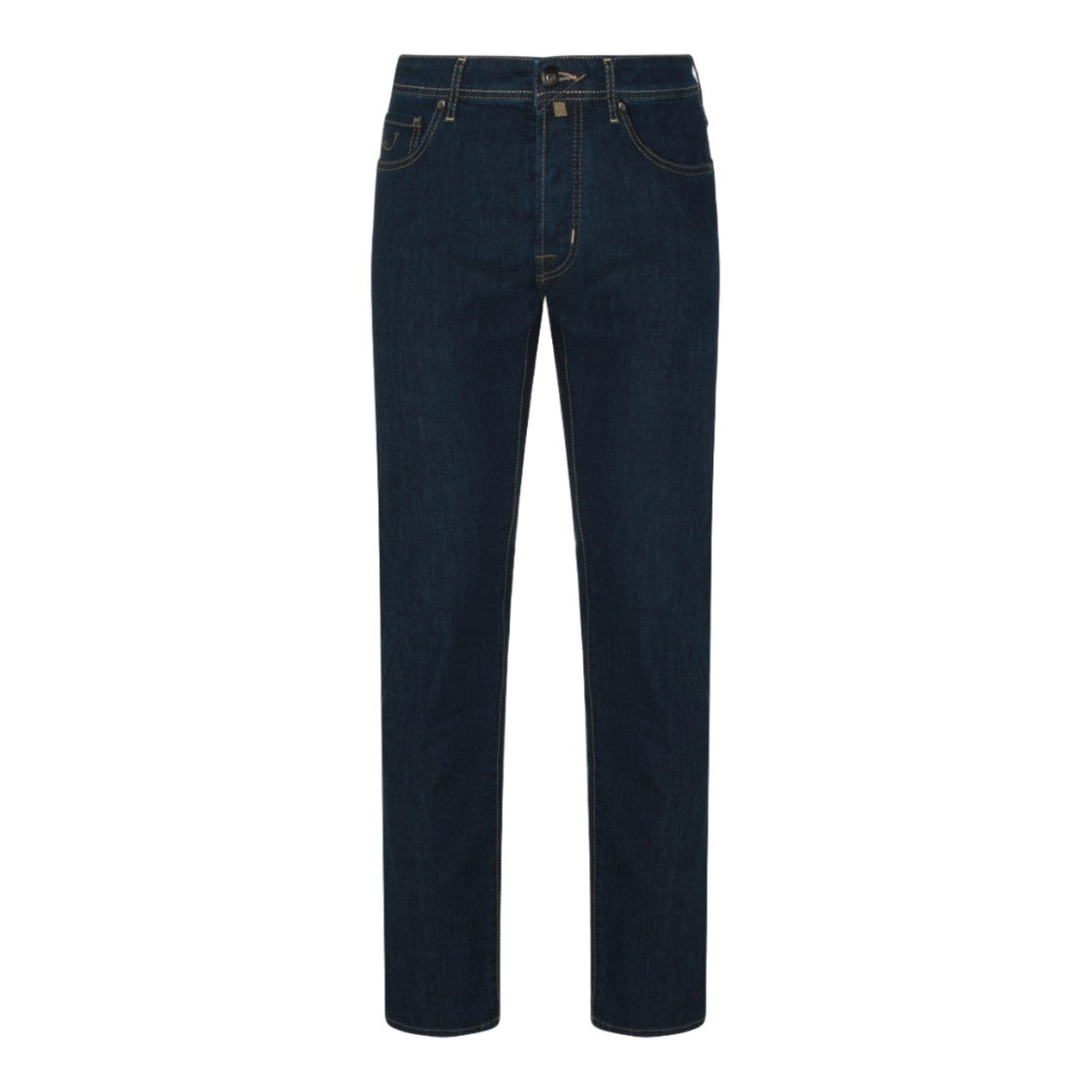 Jacob Cohen Straight-Leg Indigo Jeans With Signature Detailing
