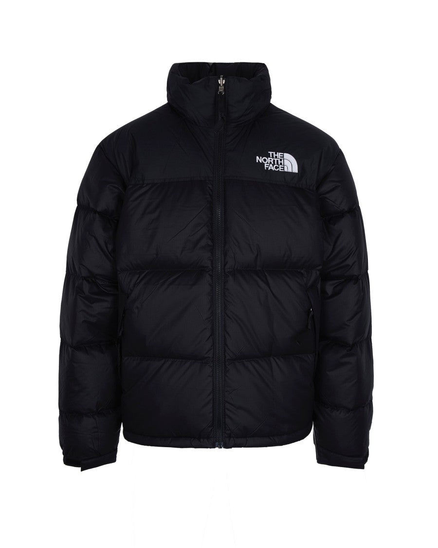 The North Face Oversized Black Puffer Jacket With Integrated Hood