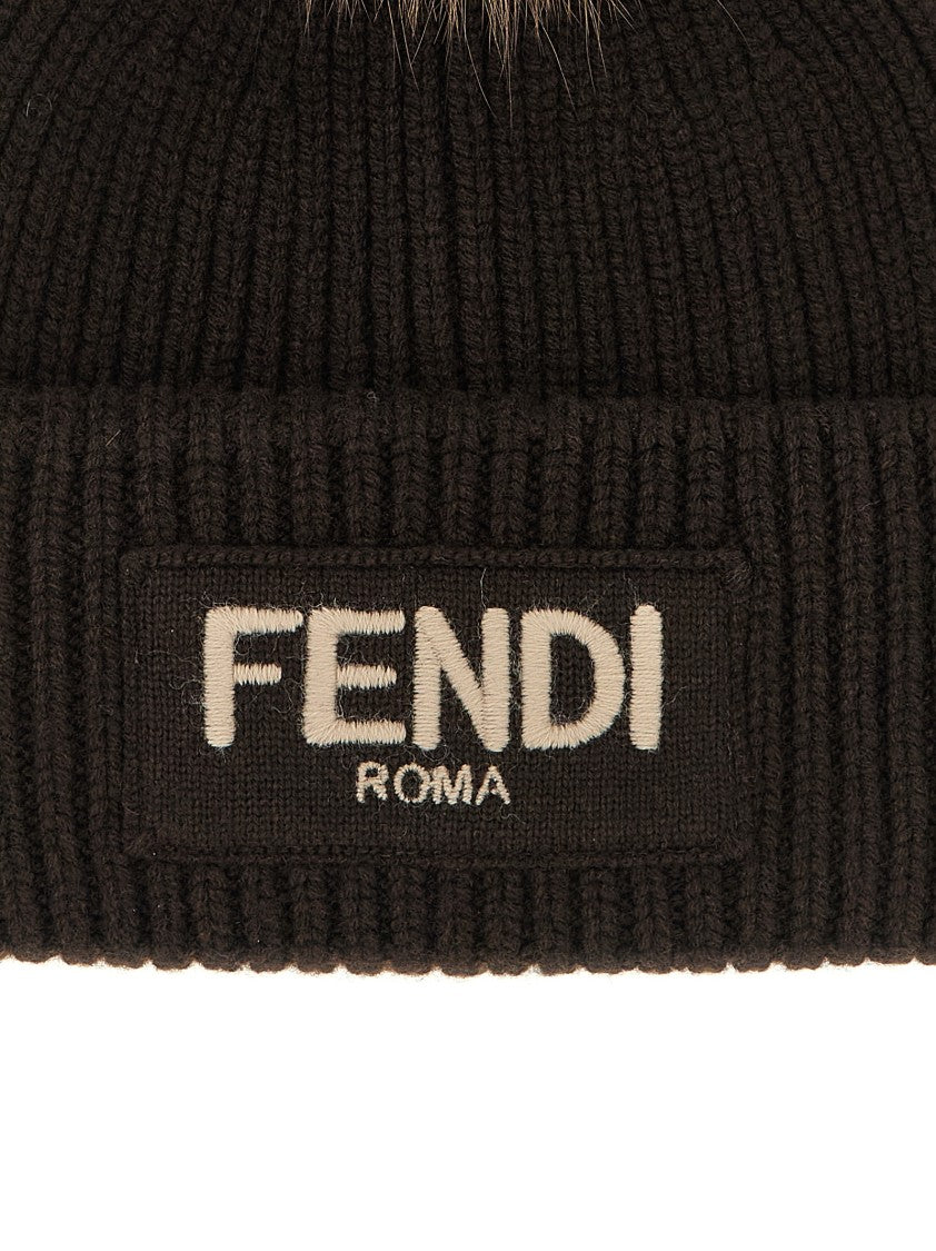 Fendi Pompon Beanie