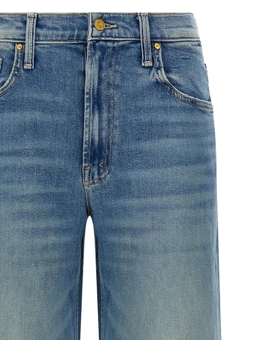Mother 'The Spinner Zip Sneak' Jeans