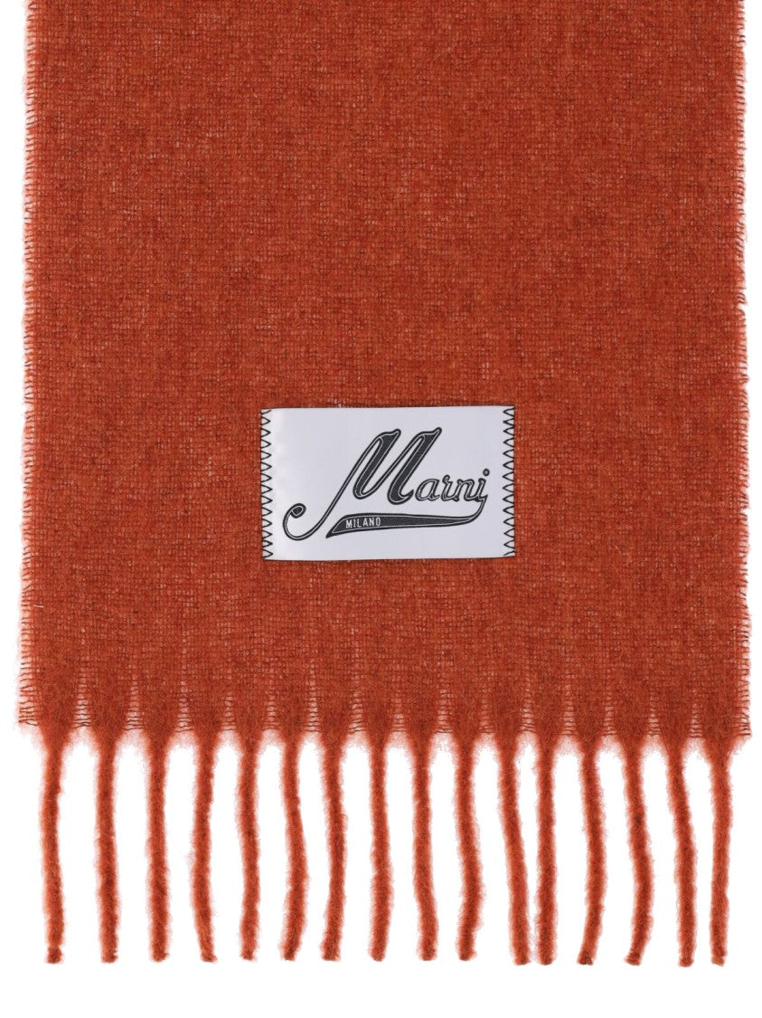 Marni Alpaca Scarf – Brown