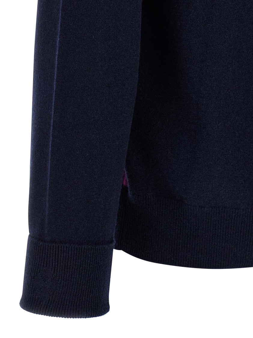 Ballantyne Argyle Pattern Sweater