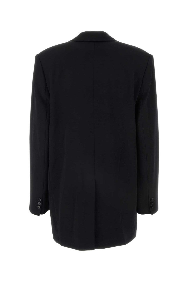 Isabel Marant Black Stretch Polyester Blend Oceany Blazer