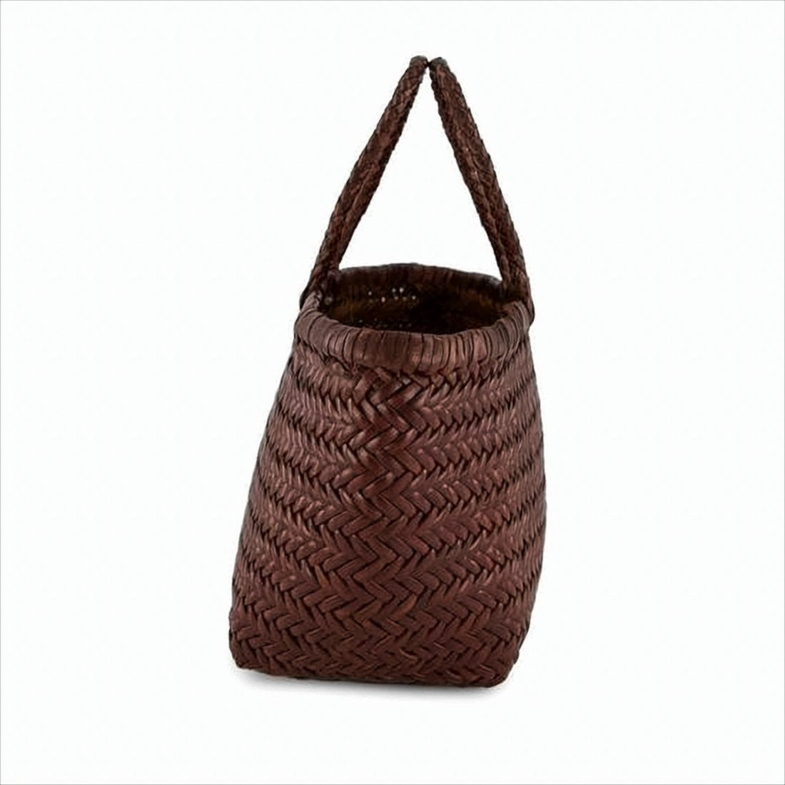 Dragon Diffusion Buffalo Leather Woven Tote Bag