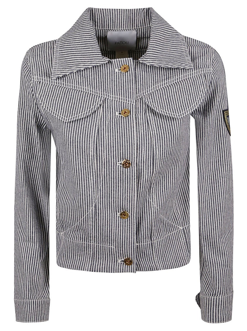 Patou Classic Striped Tailored Jacket