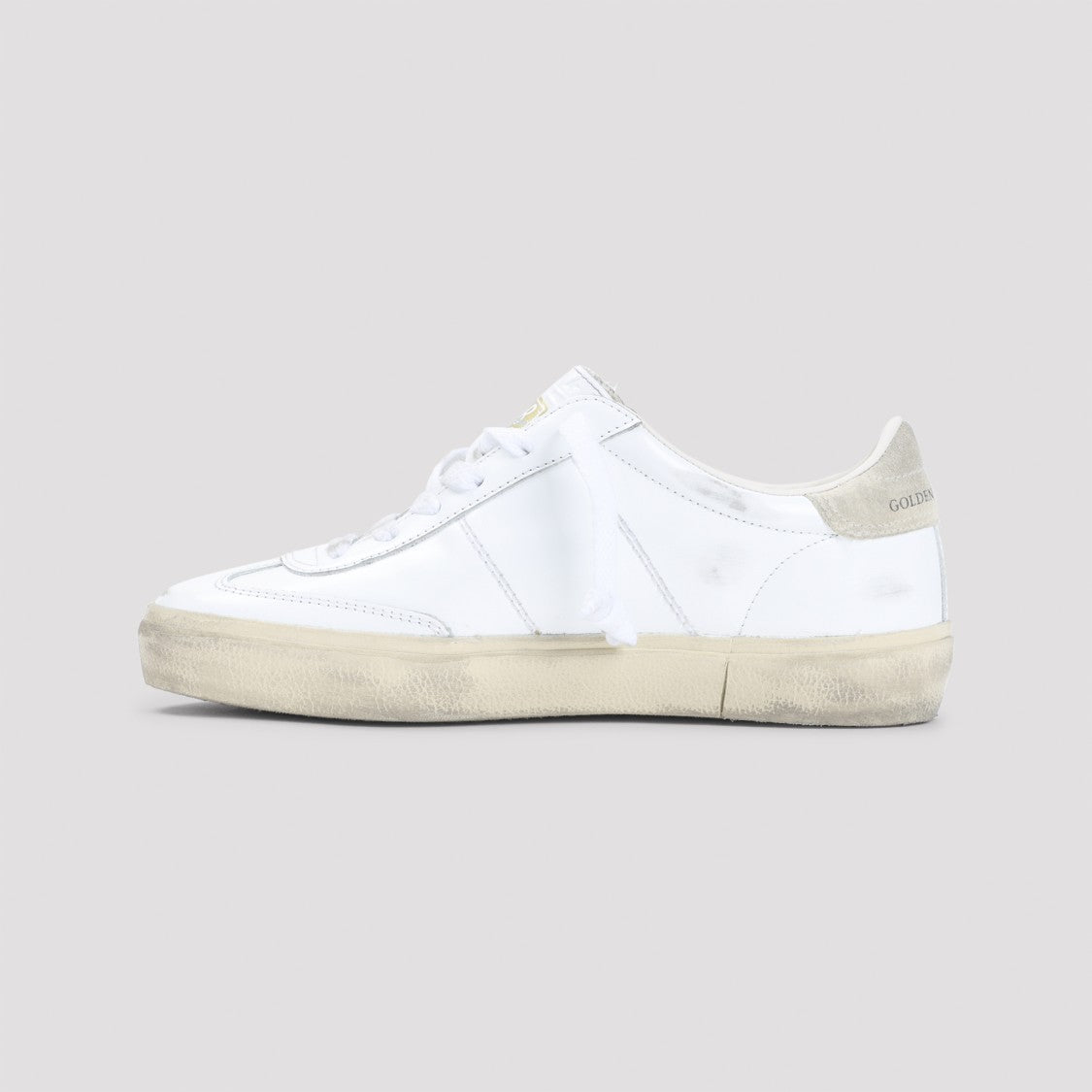 Golden Goose Soul Star White Leather Sneakers