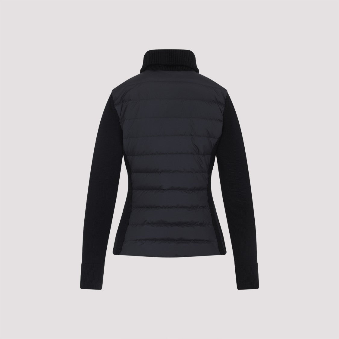 Moncler Fitted Wool Blend Jacket