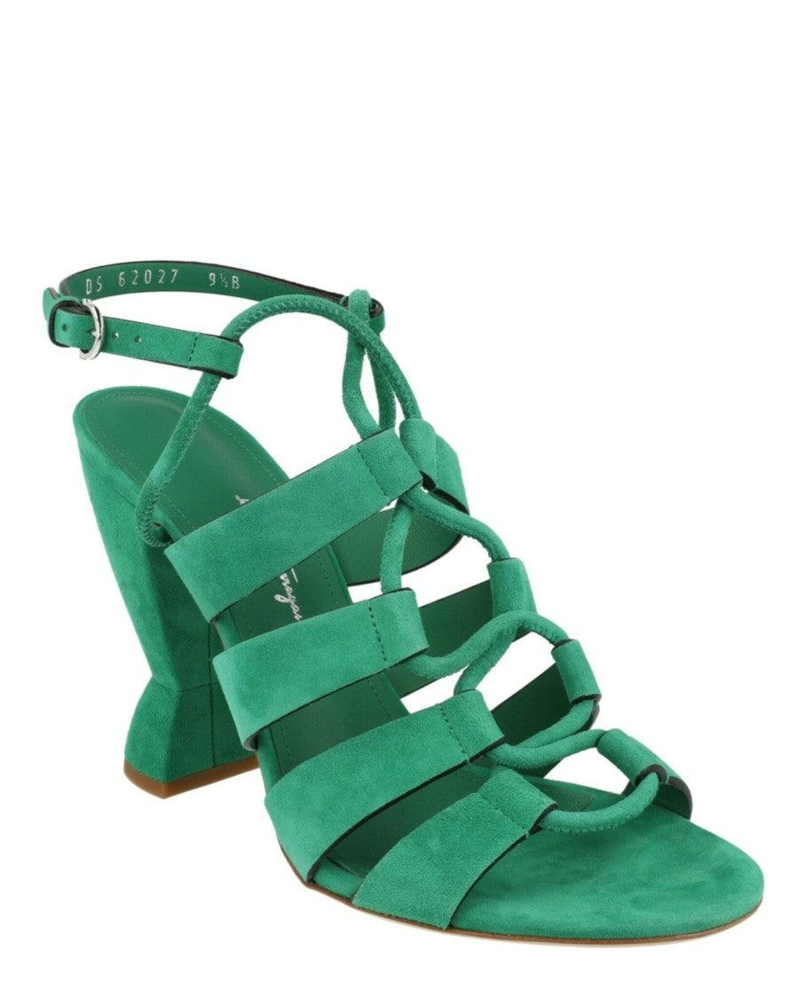 Ferragamo Sirmio X5 Heel Sandals - Narrow Width