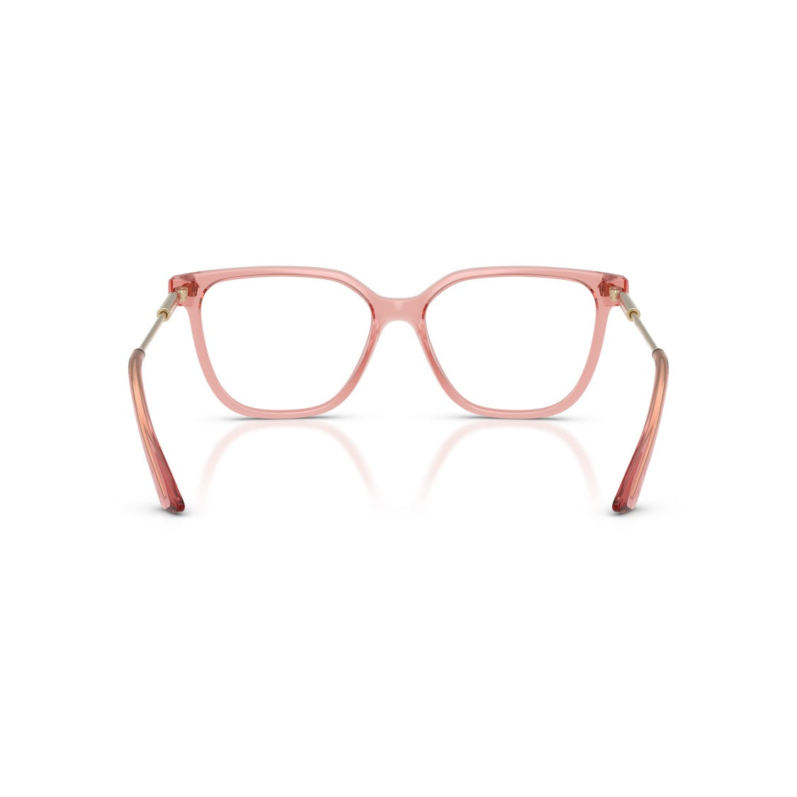Versace 0Ve3388u Translucent Pink Square Frame Eyeglasses