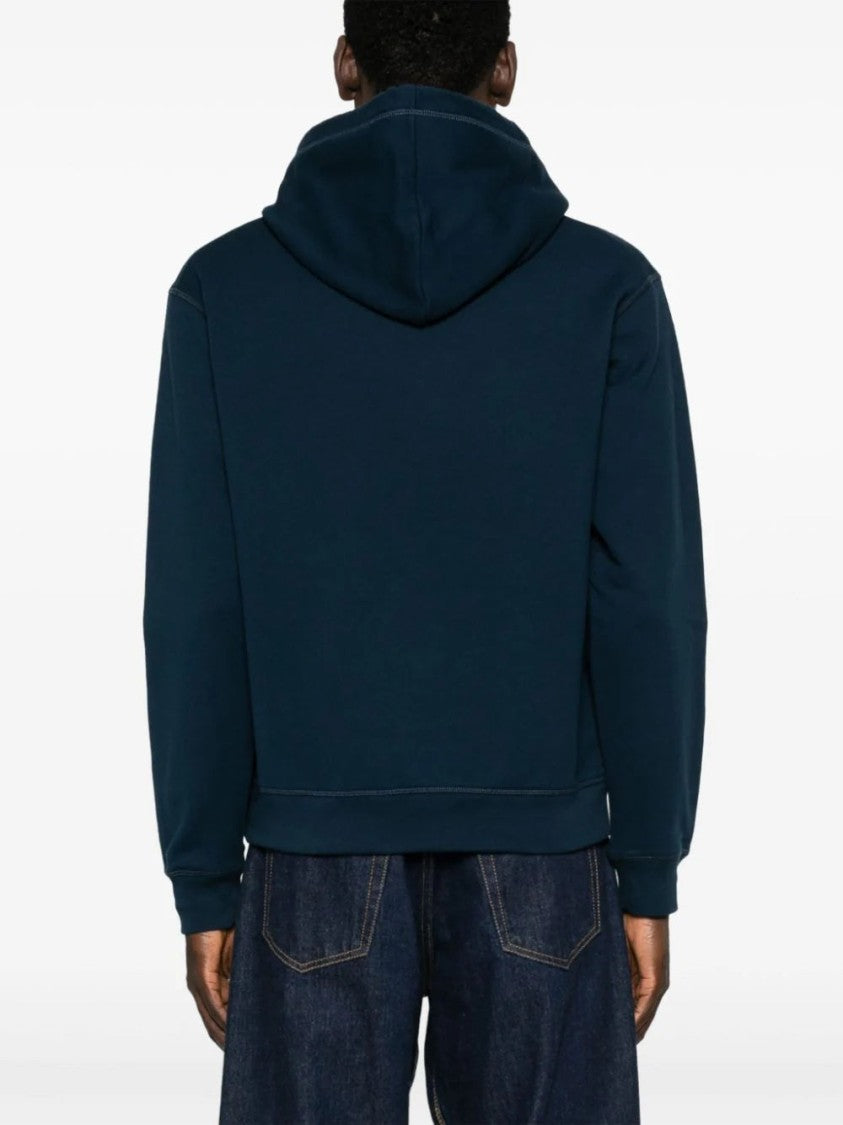 Dsquared2 Raised-Logo Cotton Hoodie