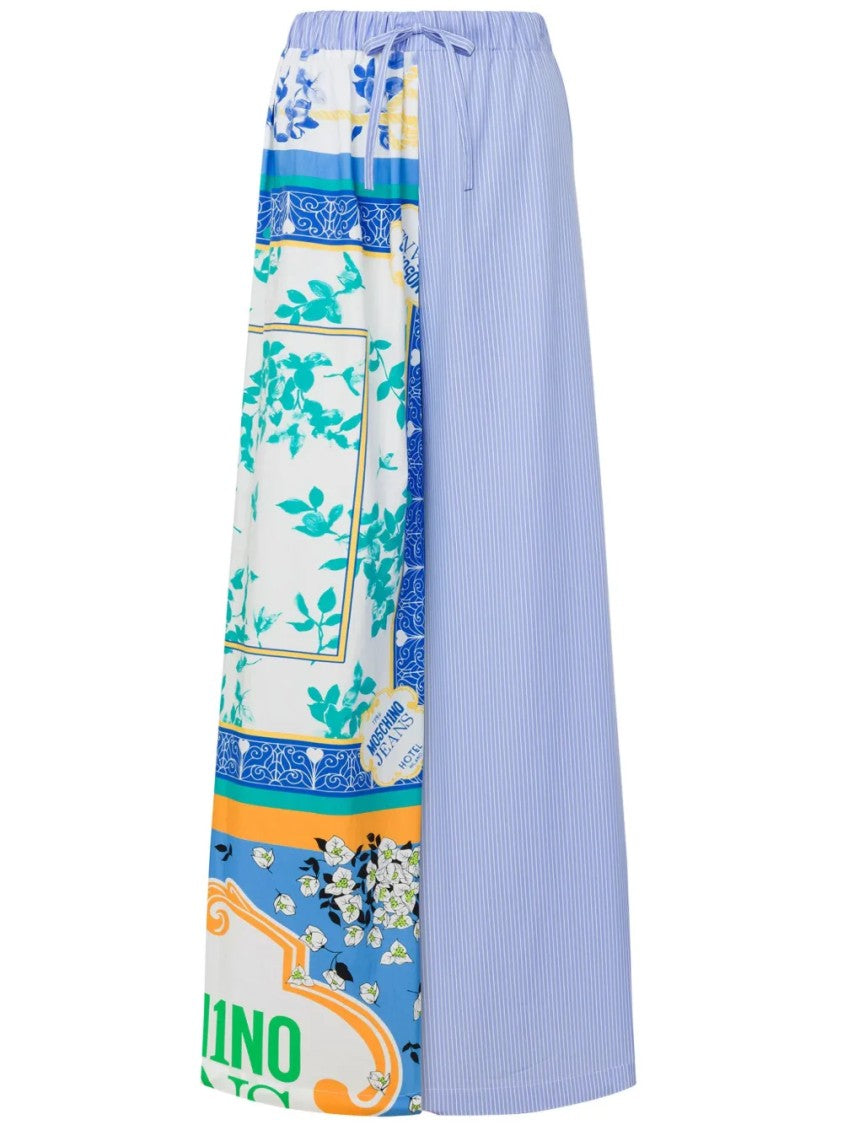 Moschino Tailored Neutrals Pants With Classic Cut
