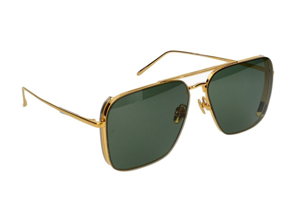 Linda Farrow Sunglasses Lfl/1122 Asher C01 Oro 64/14/140