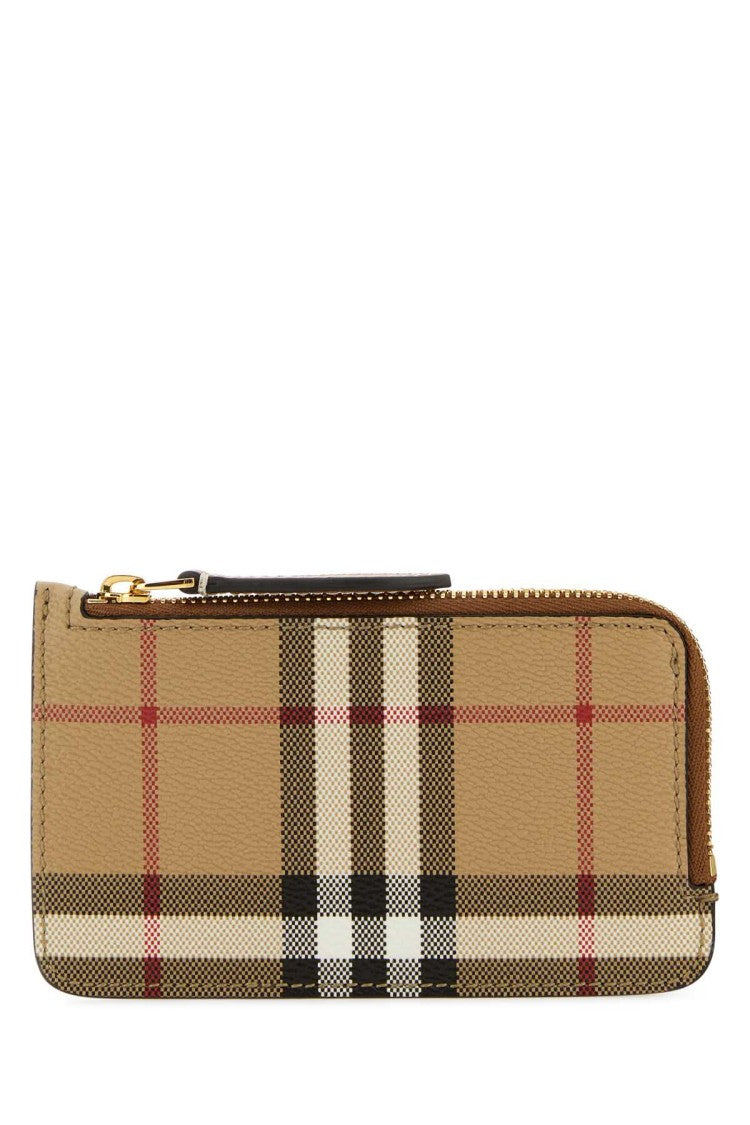 Burberry Printed Canvas Card Holder