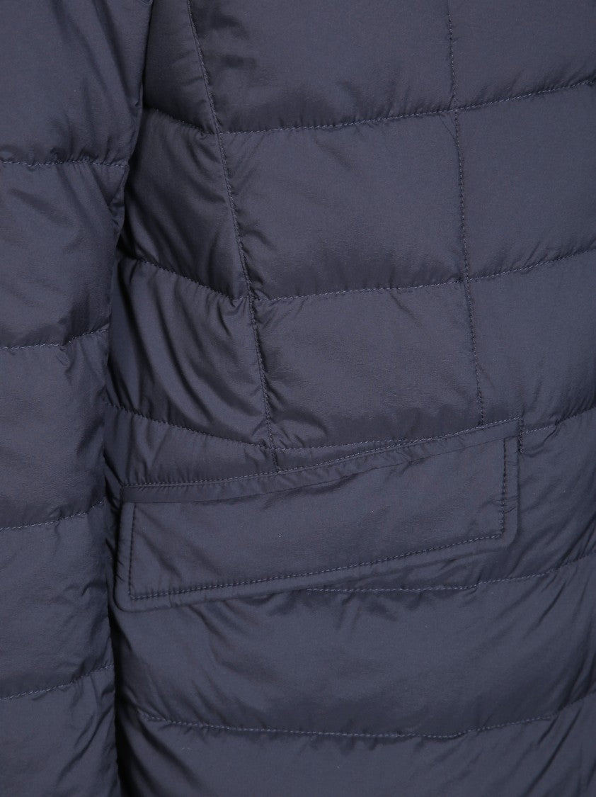 Herno Quilted Blazer-Style Down Jacket