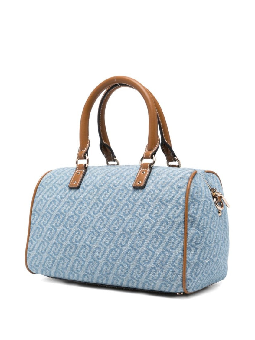 Liu Jo Cylindrical Shoulder Bag With Geometric Pattern