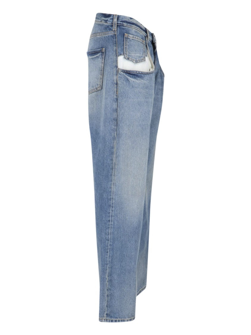 Maison Margiela Straight-Leg Jeans With Traditional Five-Pocket Design