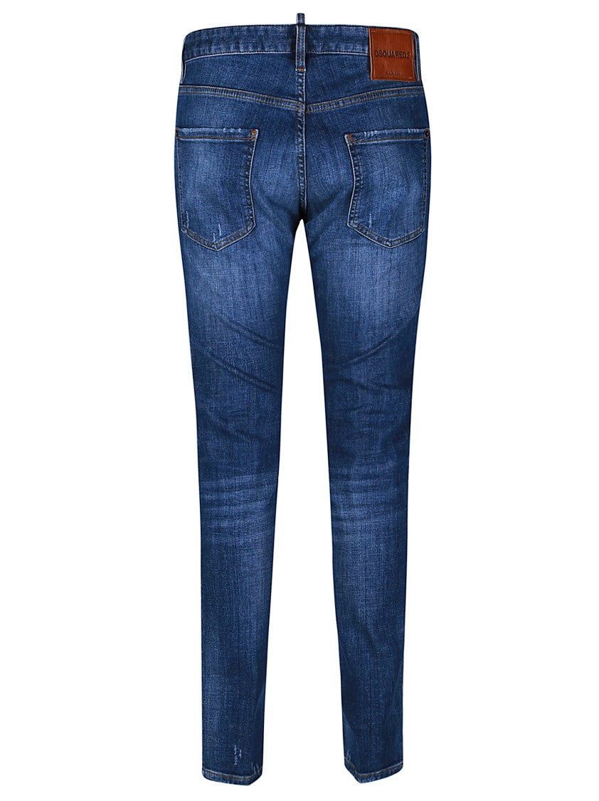 Dsquared2 Cotton Slim Fit Jeans
