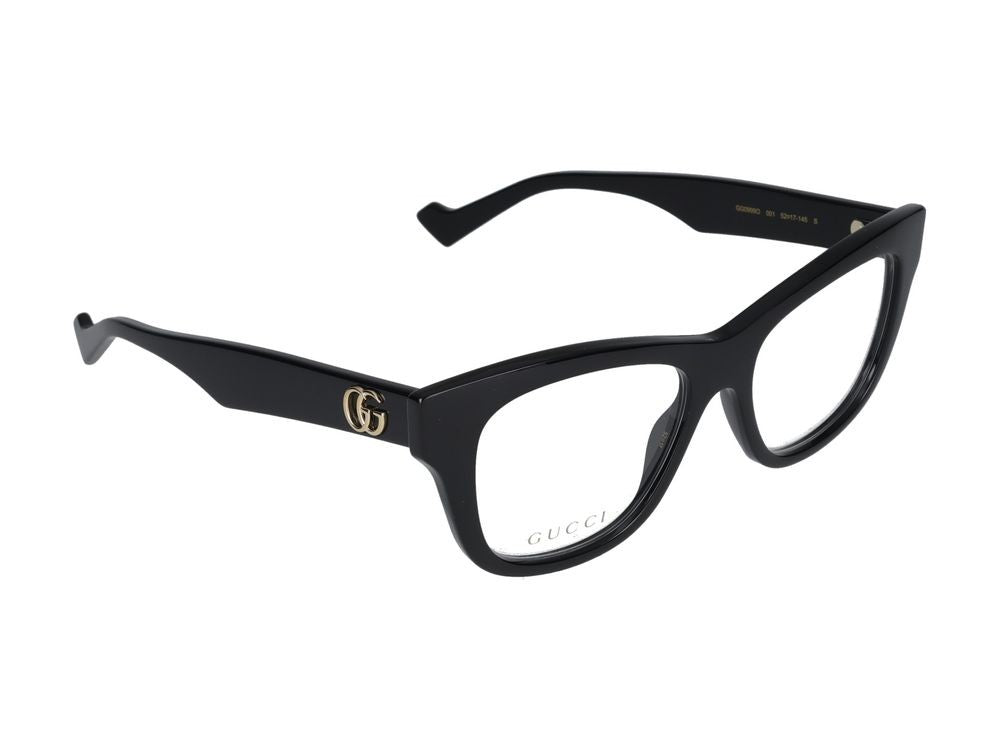 Gucci Eyeglasses Gg0999o 001 Black Black Transparent 52/17/145