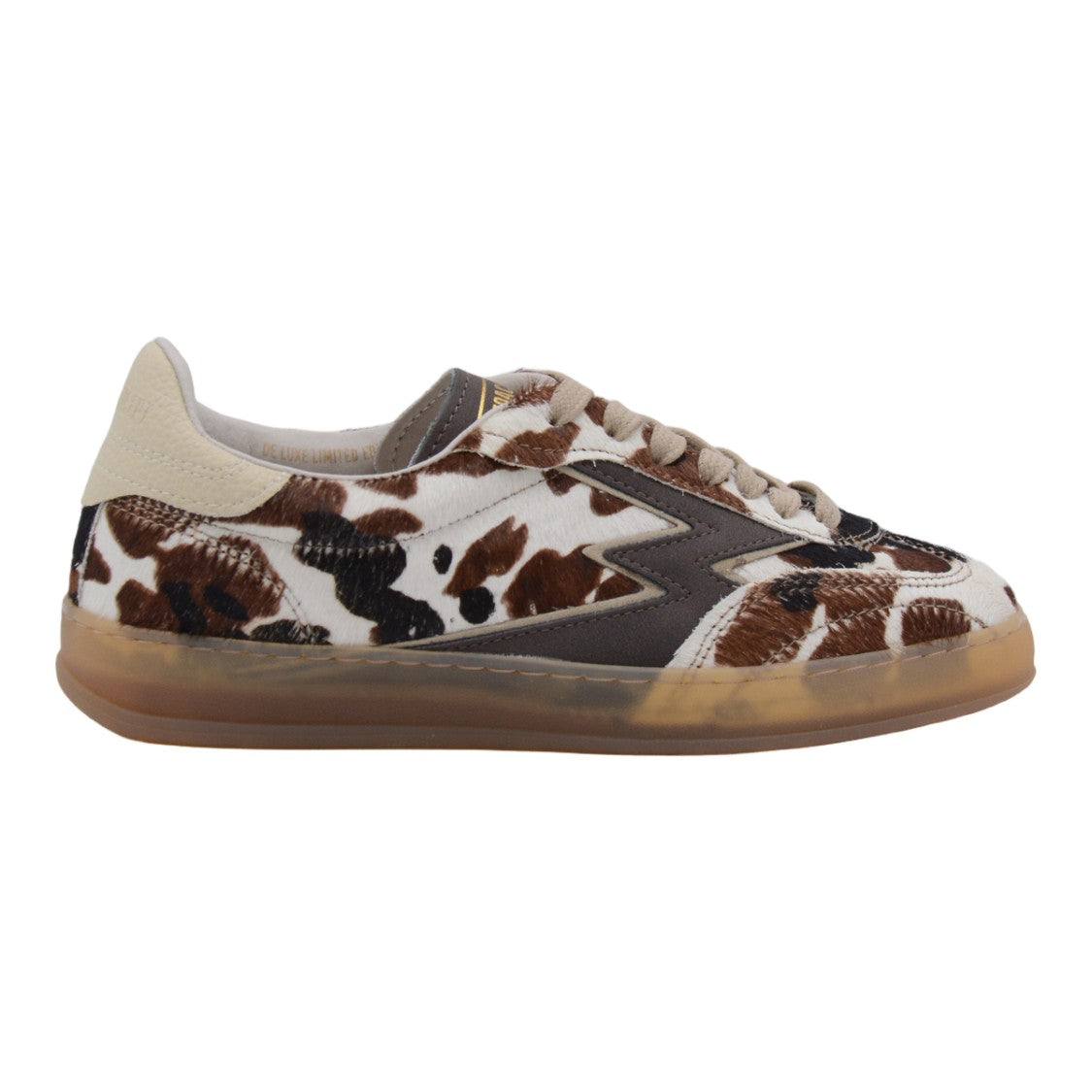 Moaconcept Animal Print Sneakers With Translucent Sole