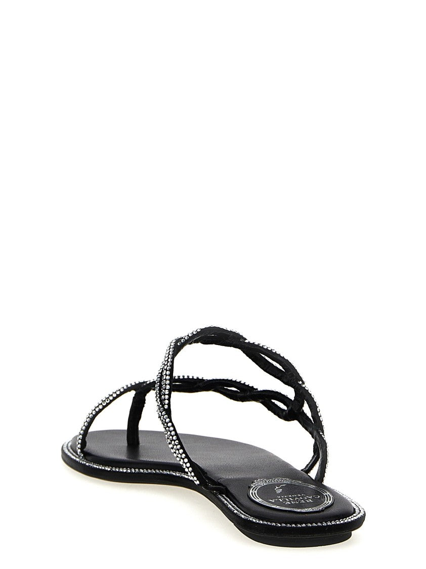 René Caovilla Braid' Sandals