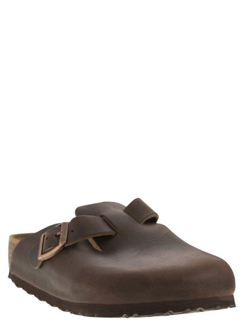 Birkenstock Boston - Leather Sabot