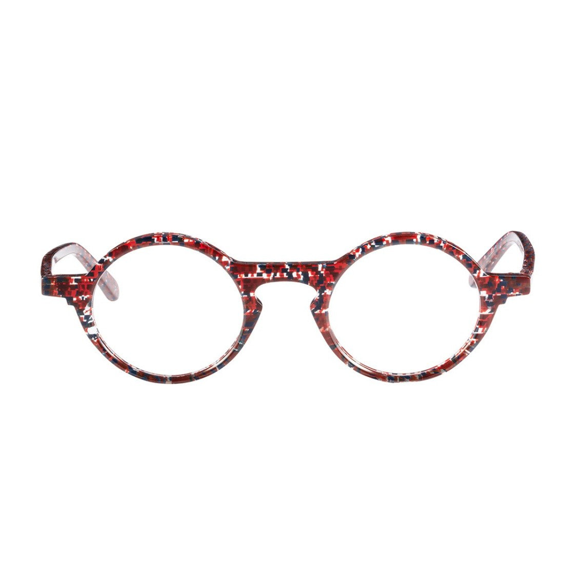 Matttew Red Figuier Acetate Mosaic Glasses