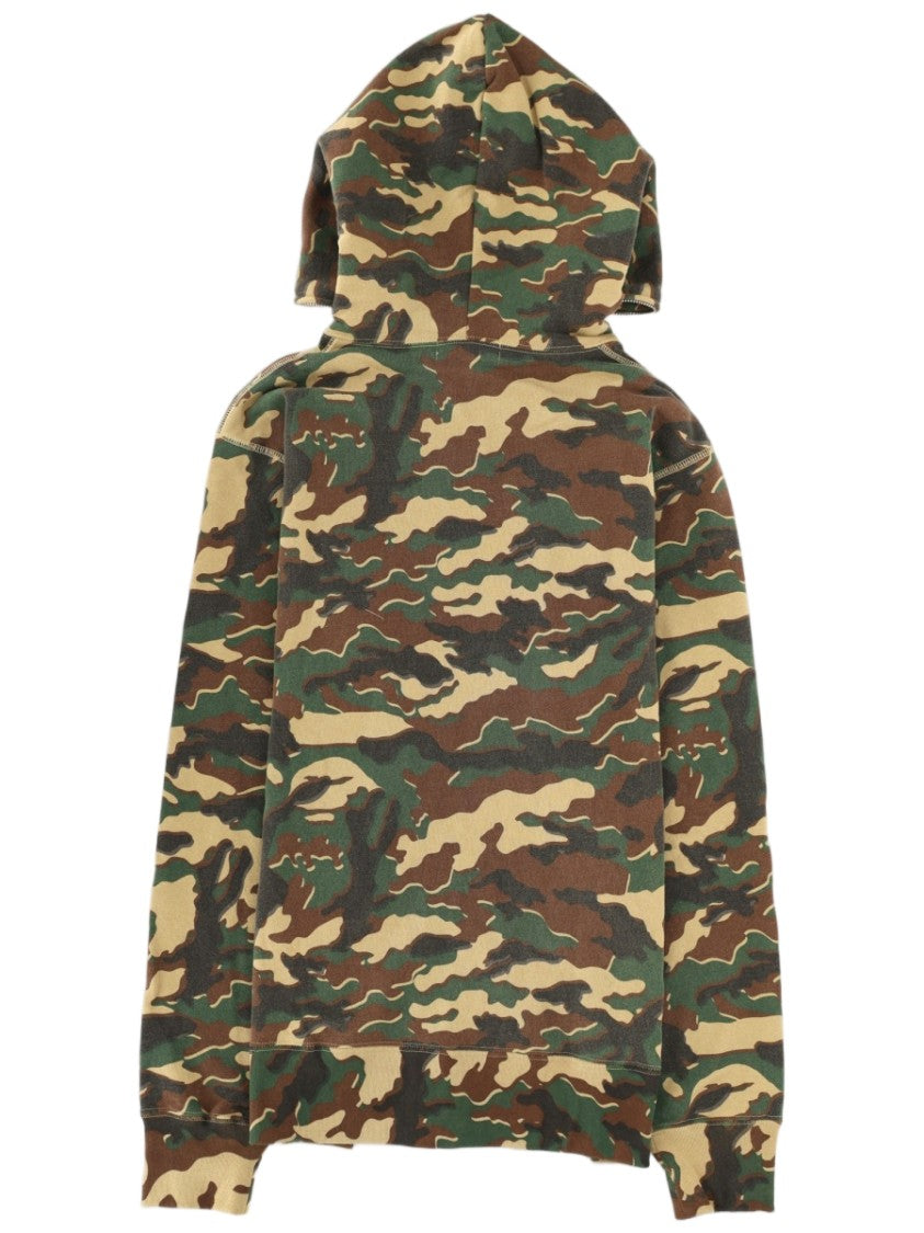 A Bathing Ape Glitch Woodland Camouflage Full-Zip Hoodie