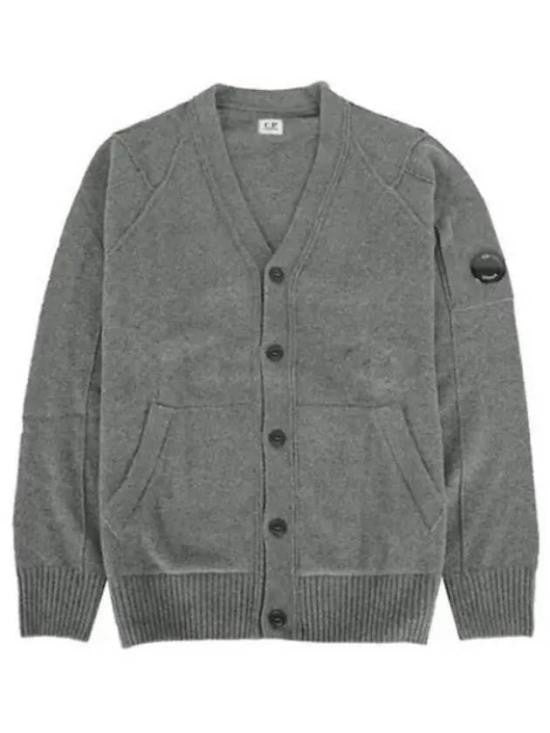C.P. Company Timeless Button-Up Cardigan With Ribbed Cuffs And Hem