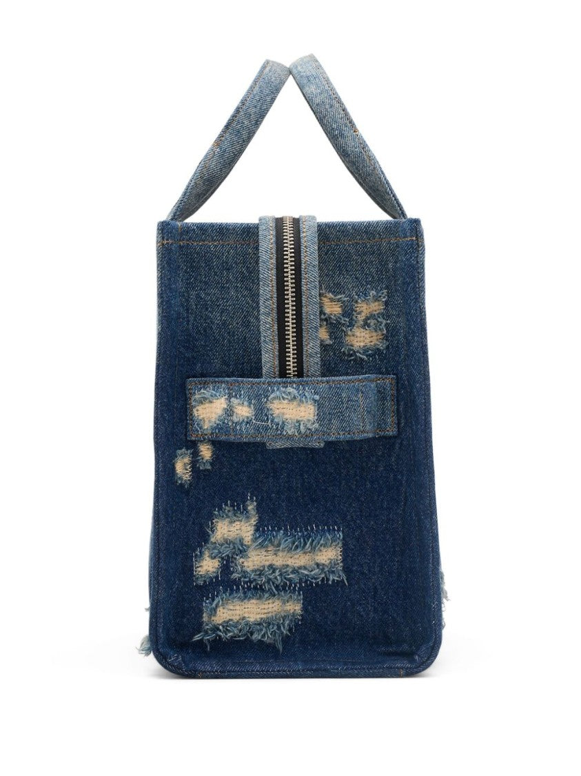 Marc Jacobs Distressed Denim Handbag
