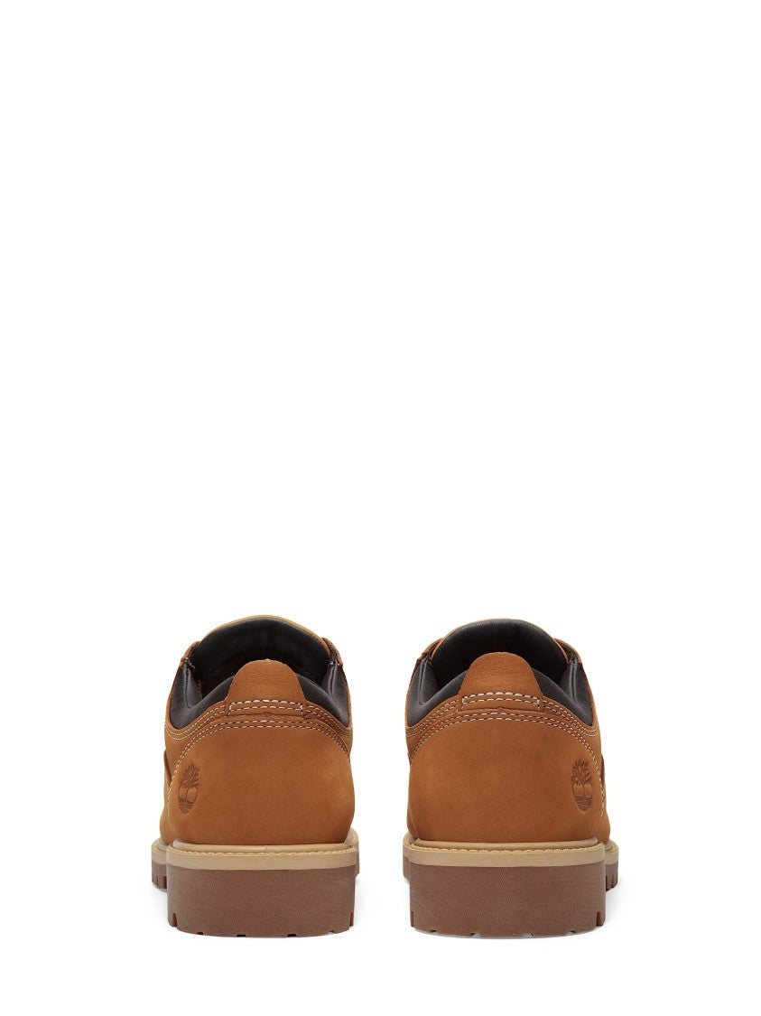 Timberland Wheat Nubuck Lace-Up Heritage Shoes