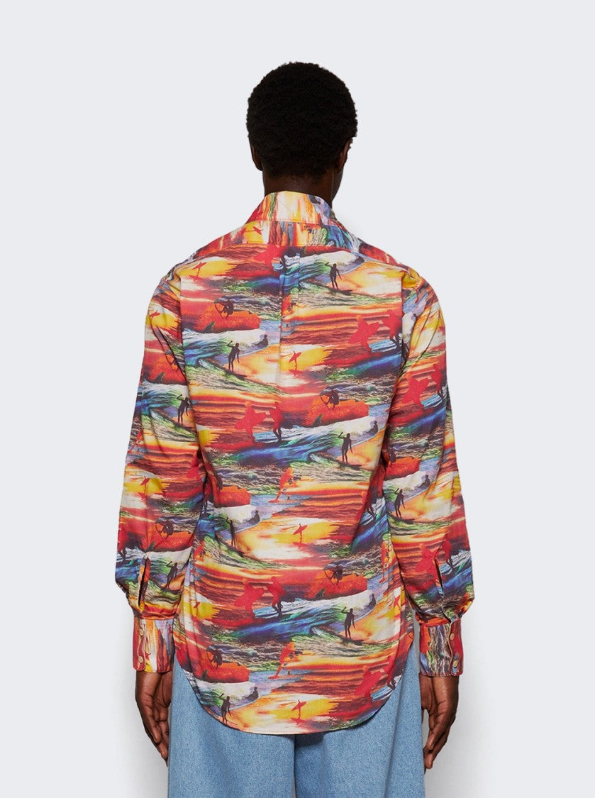 Erl Printed Woven Shirt