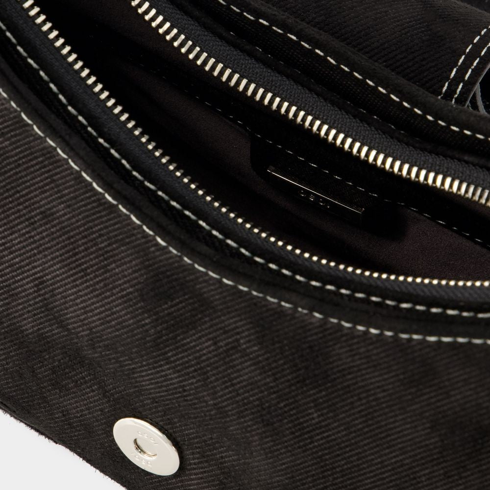 Osoi Hobo Brocle Bag - Leather - Black