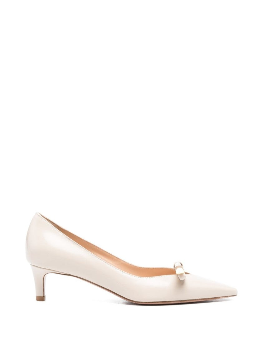 Roberto Festa Pointed-Toe Pumps With Low Kitten Heel